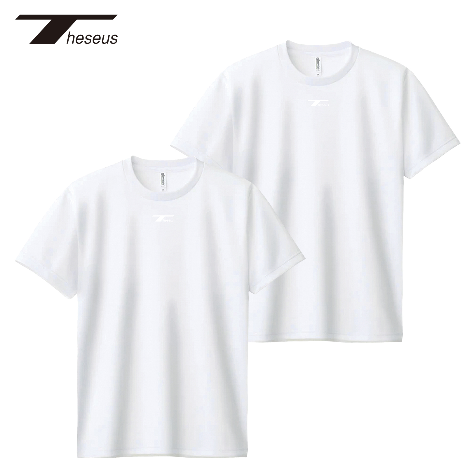 テセウス 半袖 Tシャツ 同色２枚セット 丸首 スポーツ ブランド シャツ アウトドア 夏 半袖tシャツ スポーツ インナー クルーネック THESEUS | THESEUS | 02