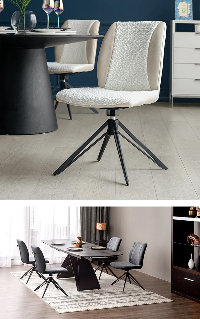 ARMONIA ダイニングチェア 2脚セット 回転チェア デスクチェア