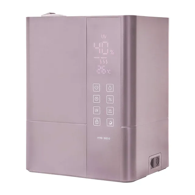 UV除菌機能付きハイブリッド加湿器 ハイブリッド加湿器 UV除菌機能付き 上部給水 アロマ 大容量 加湿器