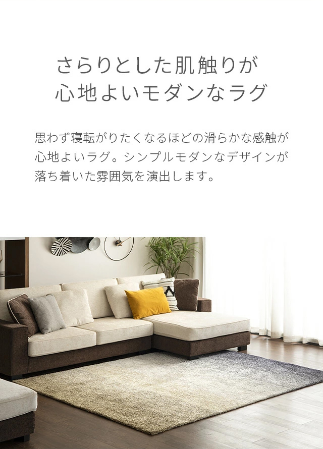 ARMONIA ラグ カーペット 国産 日本製 デザインラグ 厚手 柄 モダン