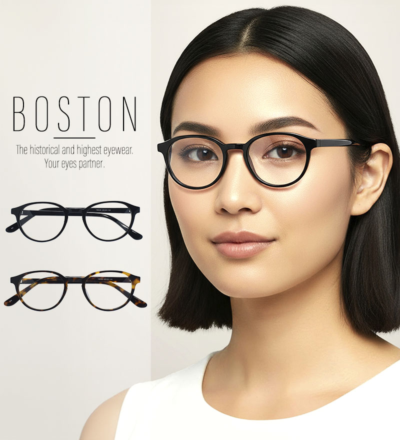 遠近両用メガネ】ボストン［全額返金保証］ 老眼鏡 おしゃれ 男性用 中