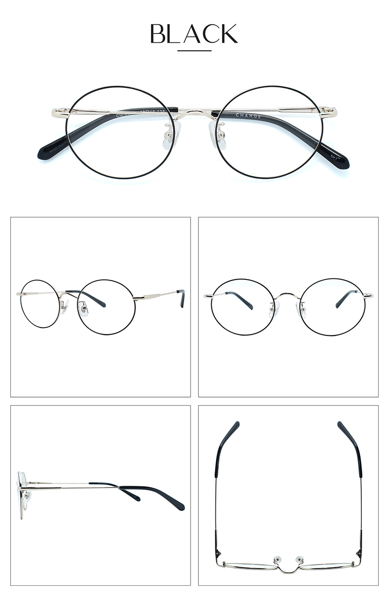 ブルーライトカット 老眼鏡】CHANGE CG-8054［全額返金保証］メガネ