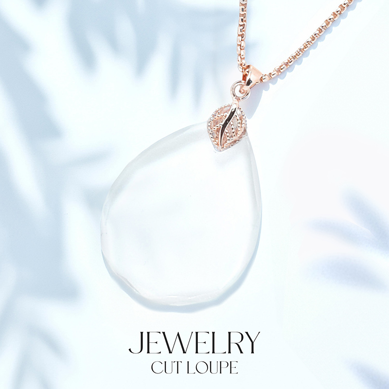 ギフト・プレゼントに！】ジュエリーカット ルーペ ペンダント