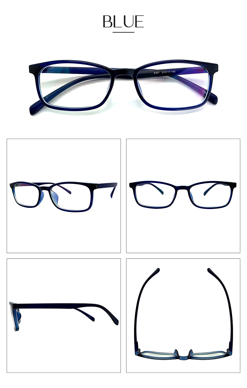 ブルーライトカット 老眼鏡】TRクリアカラー［全額返金保証］ 眼鏡