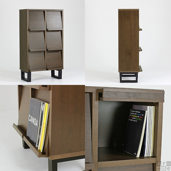 arne（アーネ） フラップラック 本棚 キャビネット フラップ扉