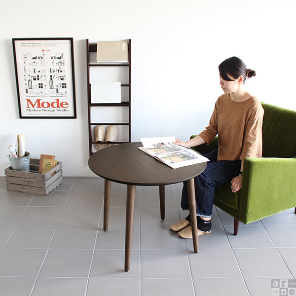 arne（アーネ） ダイニングテーブル 丸テーブル 90センチ カフェ