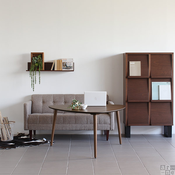 arne（アーネ） ダイニングテーブル 低め 三角 センターテーブル