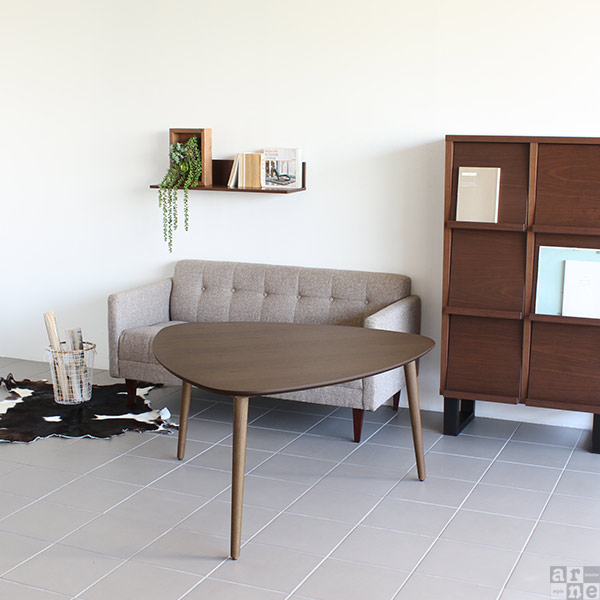 arne（アーネ） ダイニングテーブル 低め 三角 センターテーブル