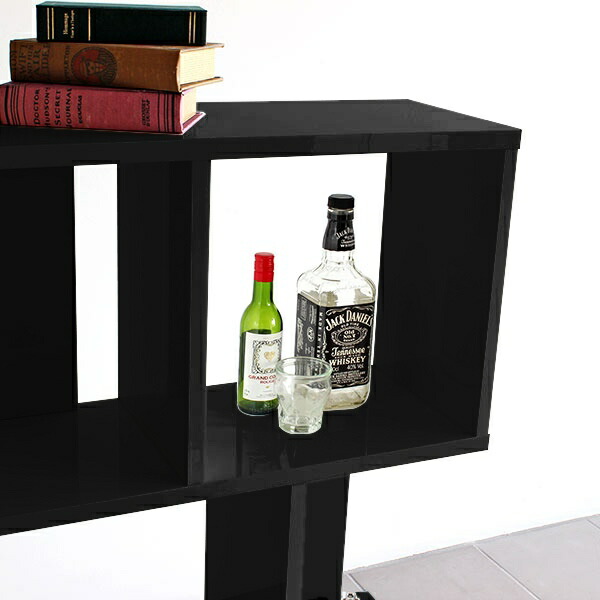 arne ラック arne（アーネ） ディスプレイラック 脚付 ラック ディスプレイ 棚 黒