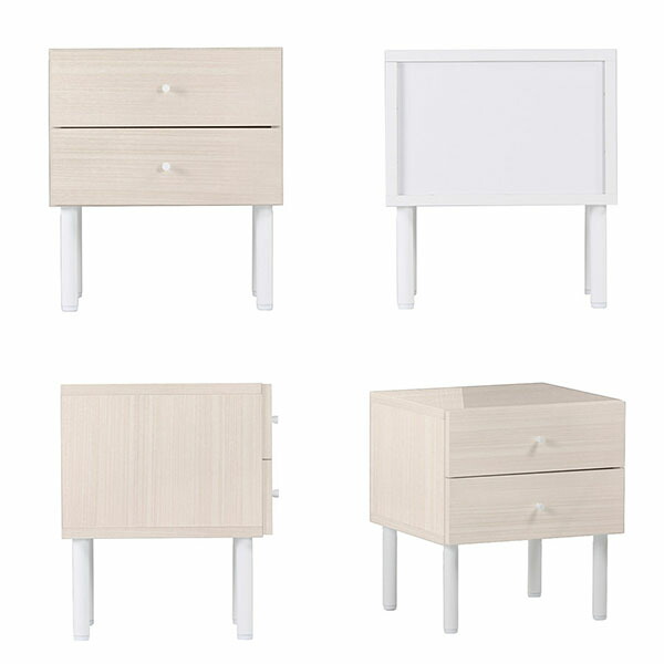 arne（アーネ） ミニチェスト ローチェスト 脚付き 2段 サイドチェスト