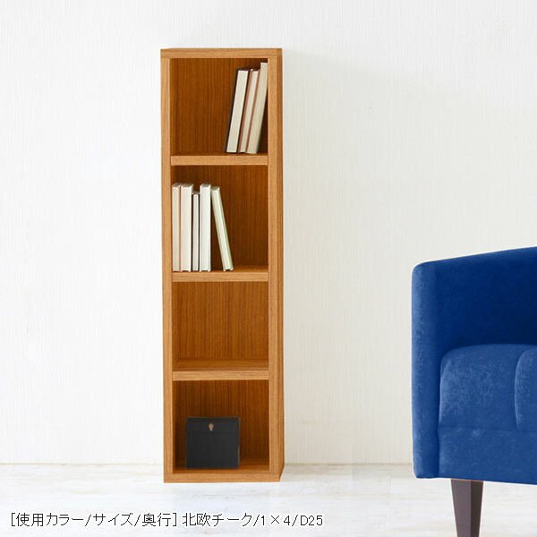 arne（アーネ） 本棚 ラック 4段 棚 オープンラック ディスプレイ