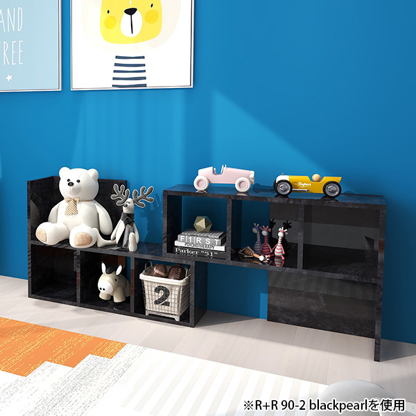 arne（アーネ） リビング収納 ディスプレイラック 完成品 本棚