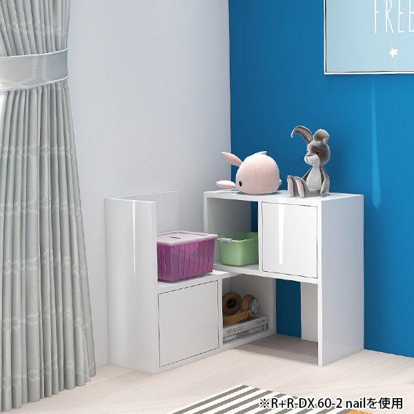 arne（アーネ） 本棚 リビング収納 ディスプレイラック 完成品