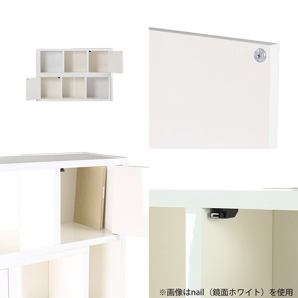 arne(アーネ) altoオープンラック | whitewood メラミン arne オープンラック 2段 棚 白 本棚 大容量 ラック a4 調節