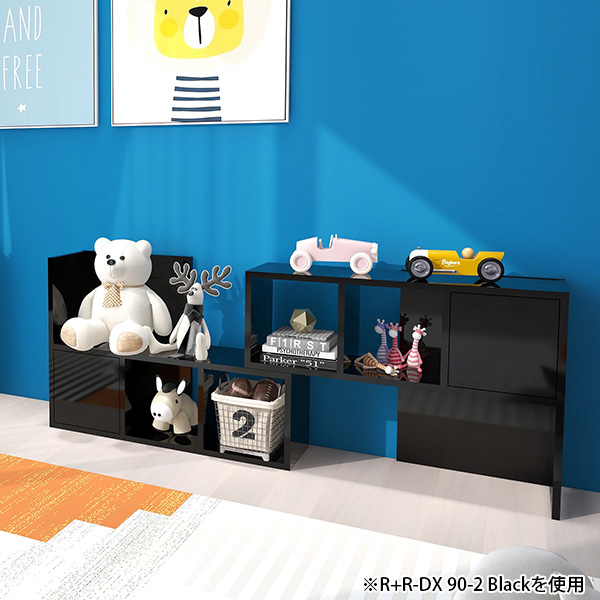 arne（アーネ） リビング収納 ディスプレイラック 完成品 本棚