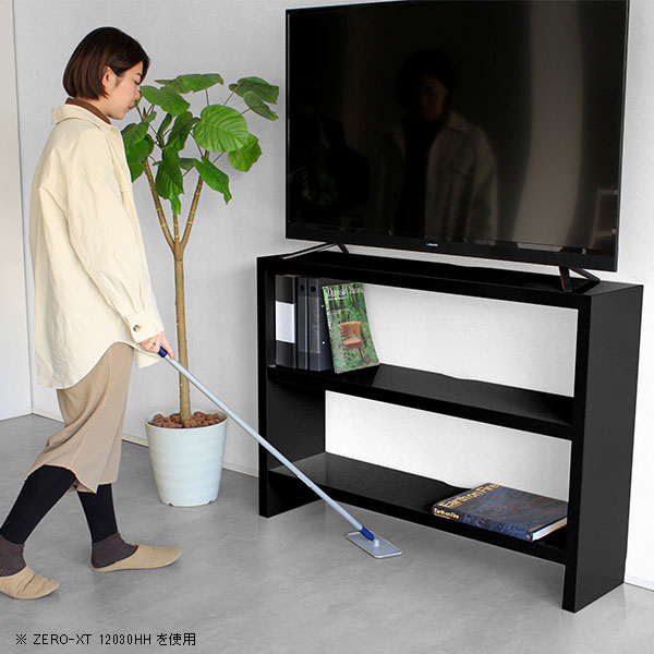 再入荷!正規品!ほぼ未使用品■オープンシェルフ　2列2段　ブラック　サイドボード arne（アーネ） オープンラック 2段 2段ラック ラック ブラック サイド