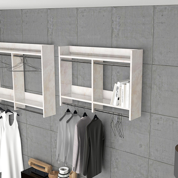 arne（アーネ） 壁掛けハンガーラック 壁掛けラック スペース 石膏