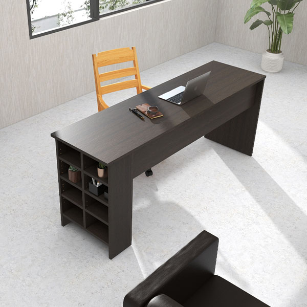 arne（アーネ） デスク 収納付きテーブル 収納棚 収納ラック 高さ75cm