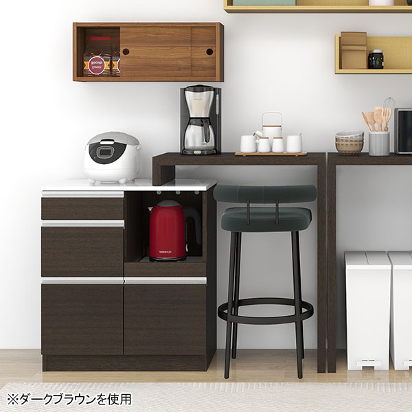 レンジ台 作業台 レンジラック キッチンカウンター 北欧 大型レンジ