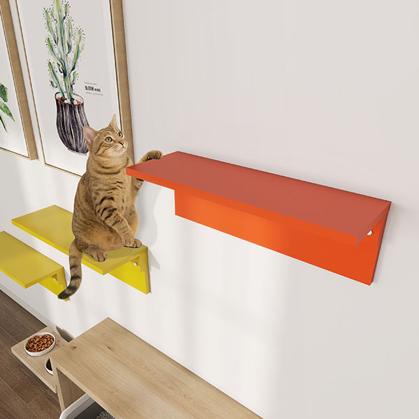 キャットウォーク キャットステップ 棚 壁付け 石膏ボード 猫家具