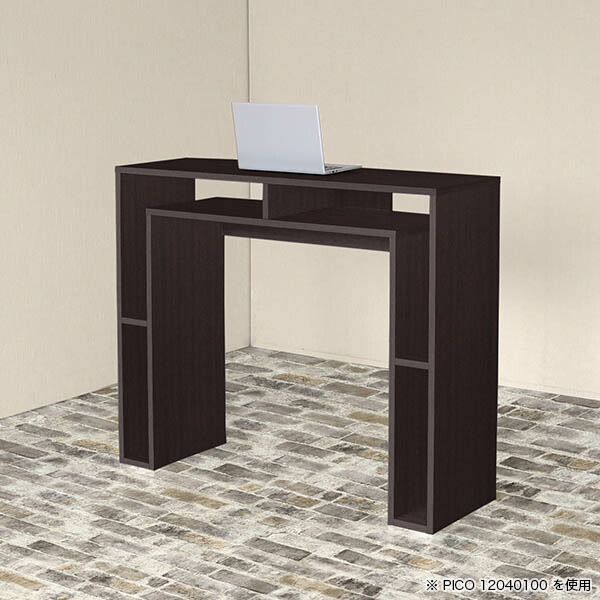 ワークテーブル 作業台 スタンディングデスク パソコン オフィスデスク 作業テーブル 会議用 デスク ラック付き オフィスデスク 