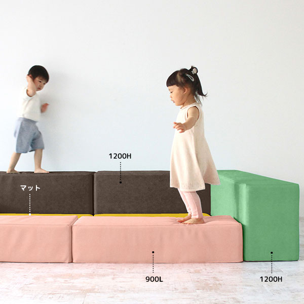 arne（アーネ） プレイマット キッズブロック ベビー ブロック マット