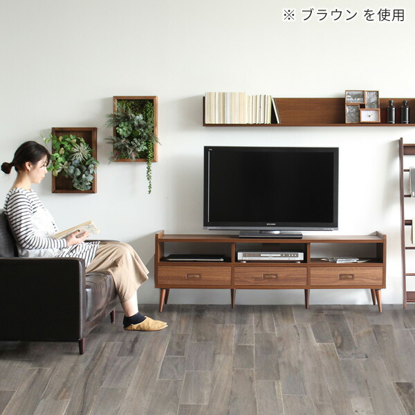 ローボード 150 リビングボード ワイド 150センチ テレビ台 白 脚付き テレビボード 完成品 テレビラック ホワイト ロータイプ