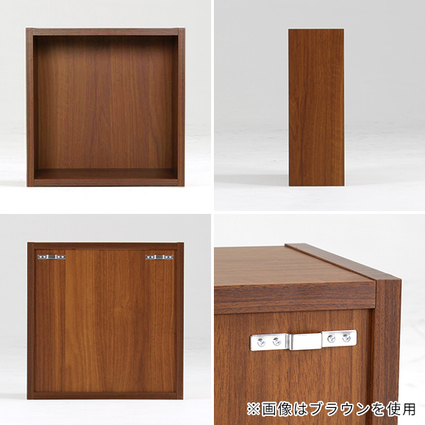 arne（アーネ） ウォールシェルフ ボックス ミニ 白 壁掛け 棚 飾り棚