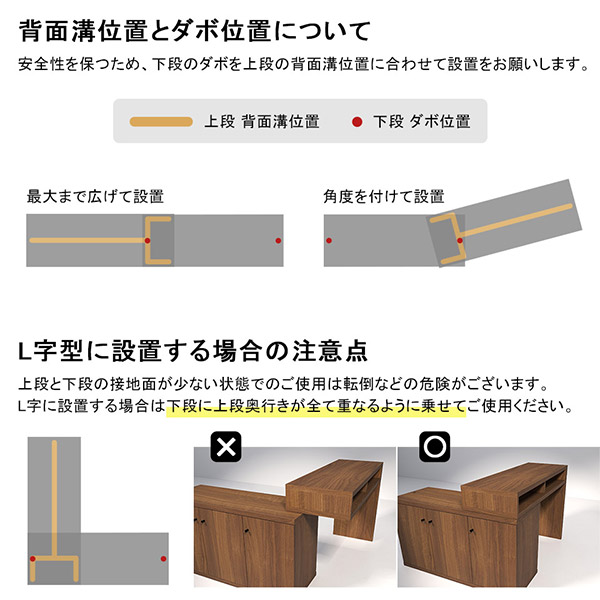 リビングボード ハイタイプ 完成品 一人暮らし メラミン コーナー 日本
