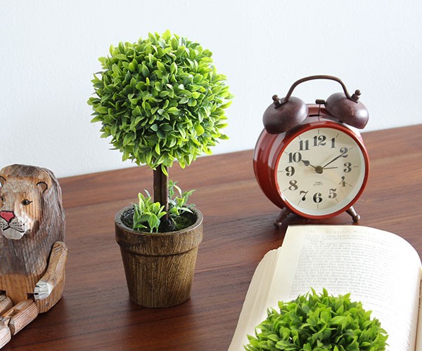 仿绿色木灌木修剪法球假花室内摆设green tree - s-日本购购凭借专业