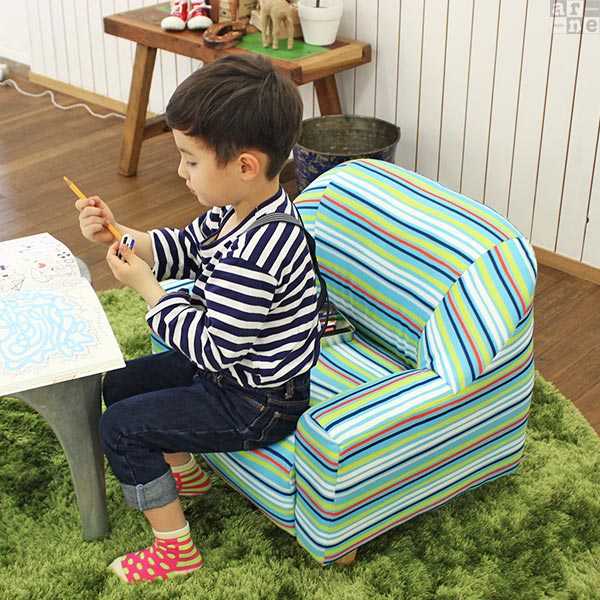 arne ミニソファー 1人掛け キッズソファー 子供用ソファ 一人