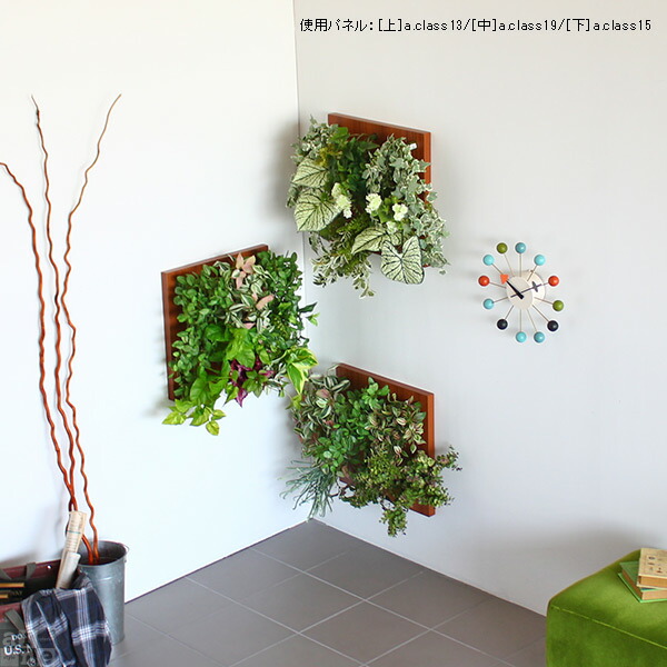 フェイクグリーン 壁掛け フレーム インテリアグリーン 光触媒 観葉植物 造花 フェイク 壁 壁掛 おすすめ 光触媒造花 消臭 》