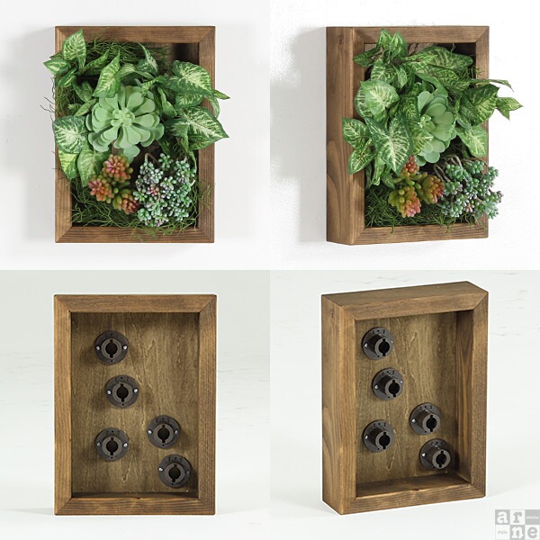 光触媒 フェイクグリーン 壁掛け ミニ フレーム 壁 消臭 ウォールグリーン お祝い ウォールアート リーフパネル 造花 》 |  | 02