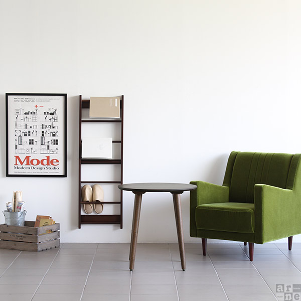 arne（アーネ） リビングテーブル サイドテーブル ウォールナット 丸