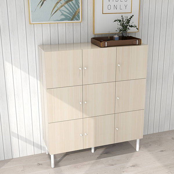 arne（アーネ） 本棚 扉付 大容量 扉付き 収納 脚付き キャビネット