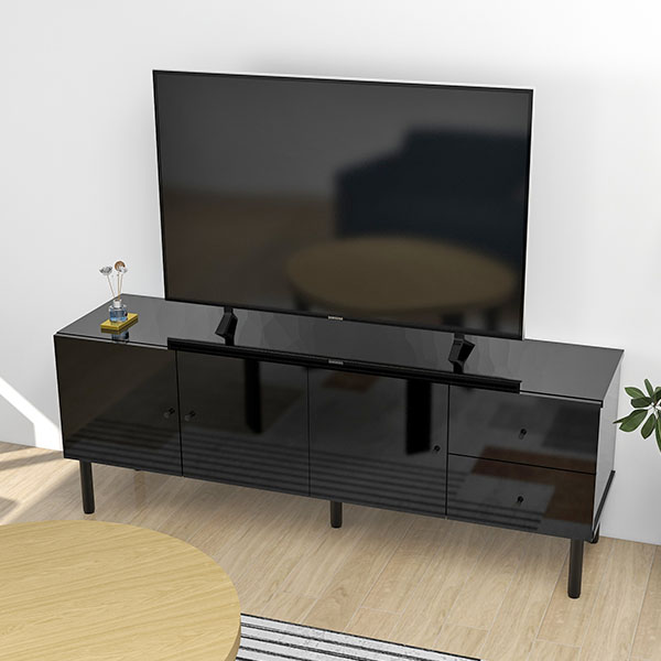 arne（アーネ） テレビ台 ローボード ロング TV台 テレビボード 鏡面