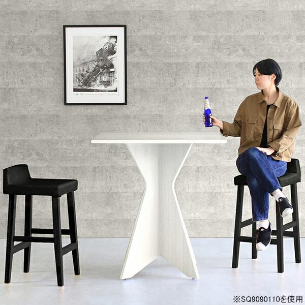 カウンターテーブル オフィス ハイテーブル 高さ110 スタンドテーブル バーテーブル 日本製 スタンディングテーブル｜arne｜11