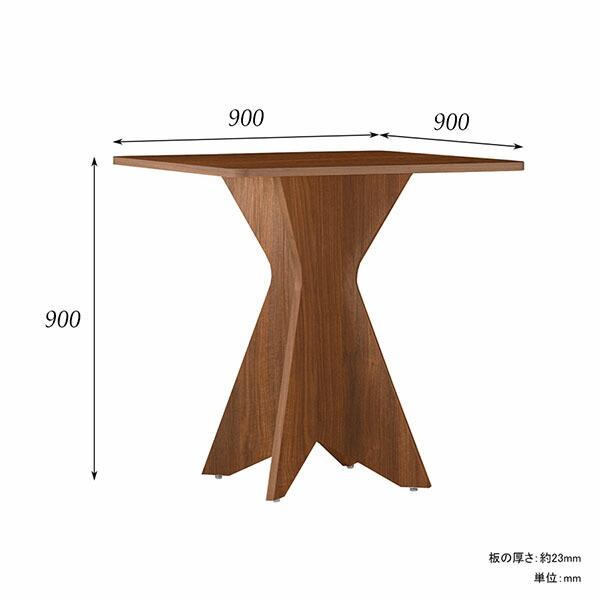半額SALE☆半額SALE☆カウンターテーブル 高さ90 テーブル 高さ90cm 正方形 バーテーブル 幅90cm おしゃれ 四角 スクエア型 机  その他テーブル