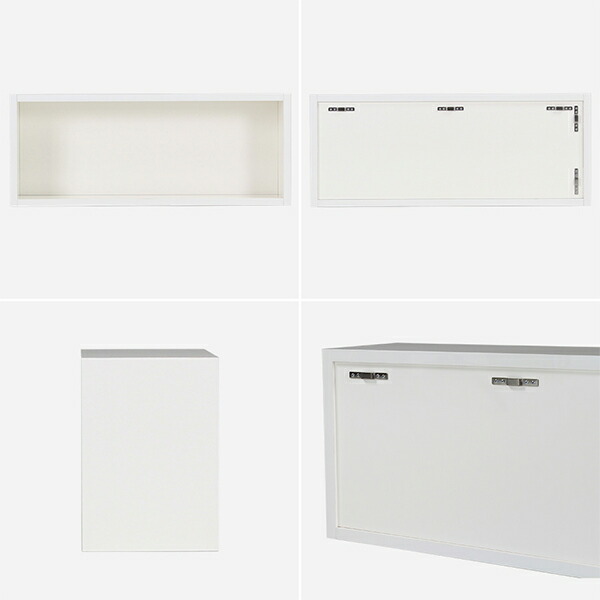 arne（アーネ） ウォールシェルフ ホワイト トイレ ウォールラック