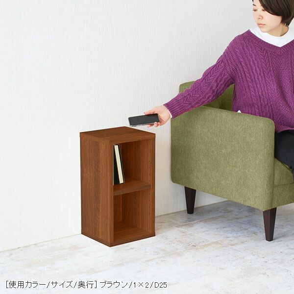 arne ラック オープンラック ミニラック サイドラック 木製 2段