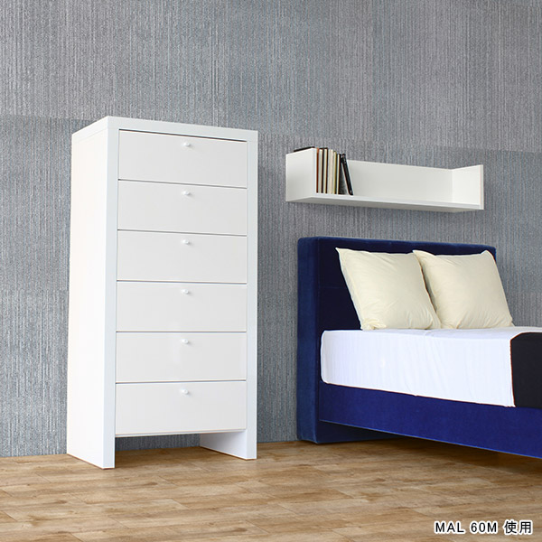 arne（アーネ） チェスト タンス 白 ハイチェスト 幅60 ホワイト