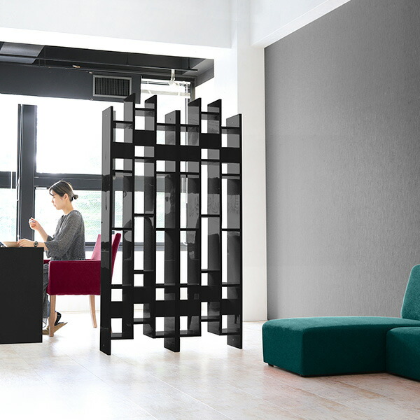 arne（アーネ） オープンラック 薄型 本棚 間仕切り 棚 ディスプレイ