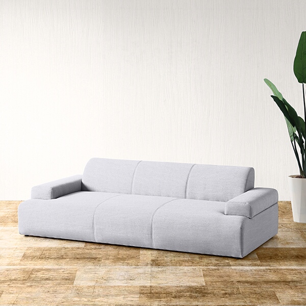 ローソファ3人掛け182cm 高さ約21cm 送料込み