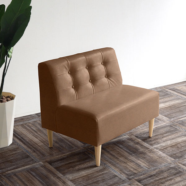 1.5人掛け ダイニングソファ 1人用 座面広い ソファー ダイニング