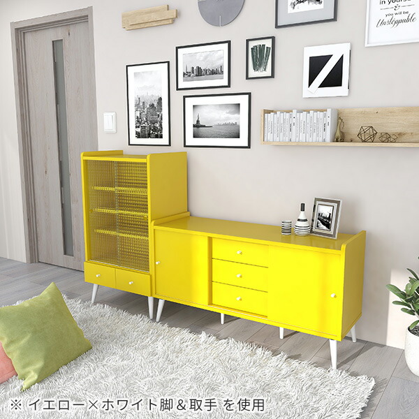 arne（アーネ） キャビネット サイドボード 北欧 おしゃれ 収納 引き戸