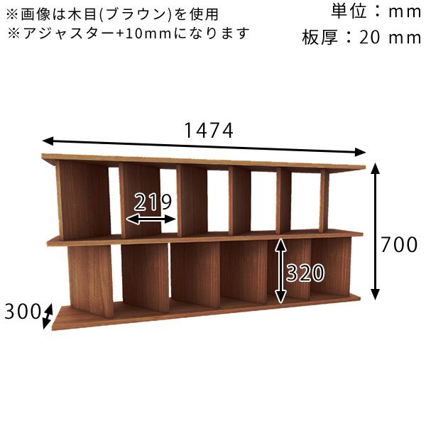 オープンシェルフ おしゃれ 間仕切りラック 飾り棚 白 ホワイト 鏡面仕上げ 完成品 パーテーションシェルフ 日本製 ☆_2