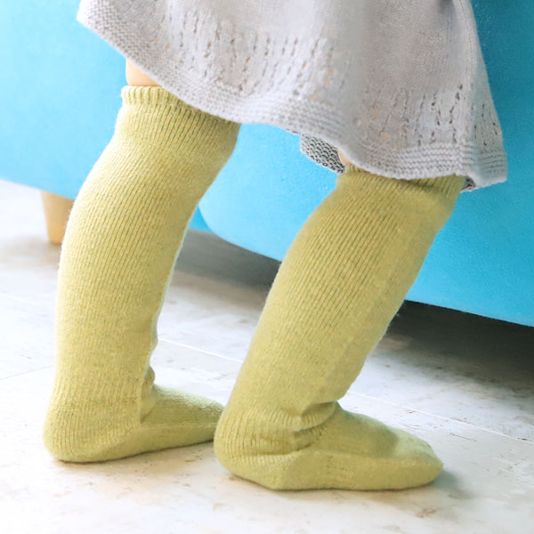 靴下 キッズ べビー 無縫製 ホールガーメント ソックス ジュニア ナチュラル 女の子 男の子 カシミヤウール おしゃれ 日本製 くつ下 ⊇｜arne｜06