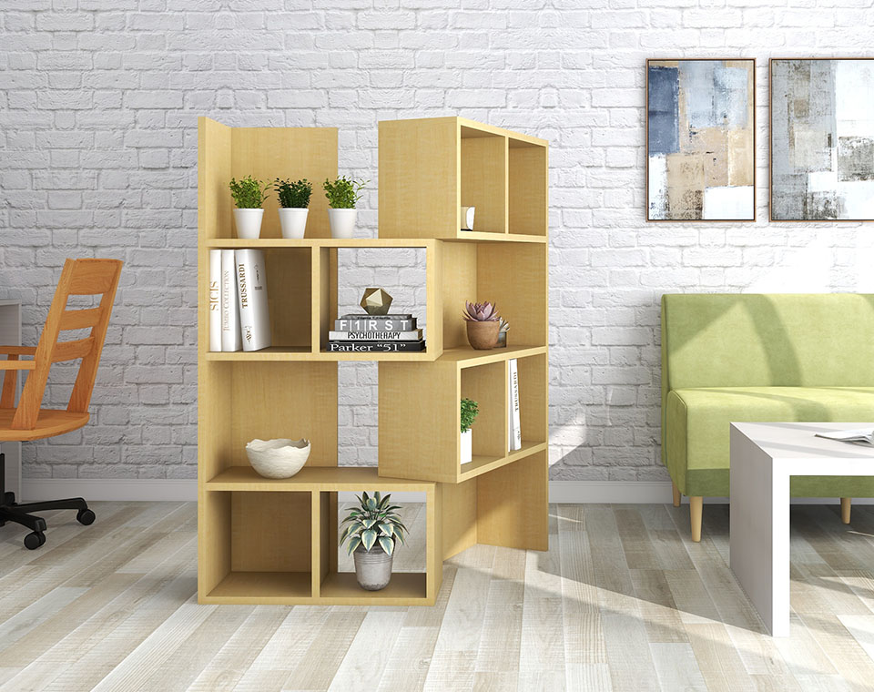 arne（アーネ） オープンシェルフ オープンラック 白 飾り棚 フリー