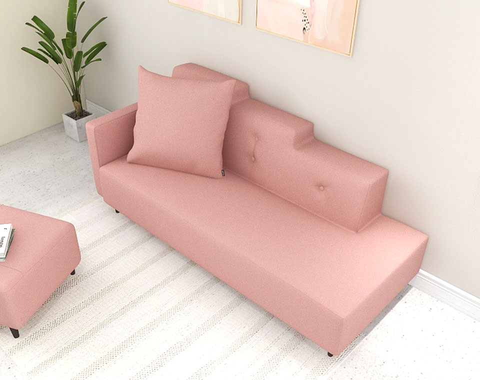 カウチソファー ソファ 3人 カウチソファ 右肘 片肘 3人掛け コーナー