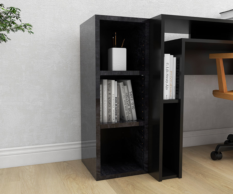 arne（アーネ） 本棚 スリム a4 オープンラック 3段 ラック